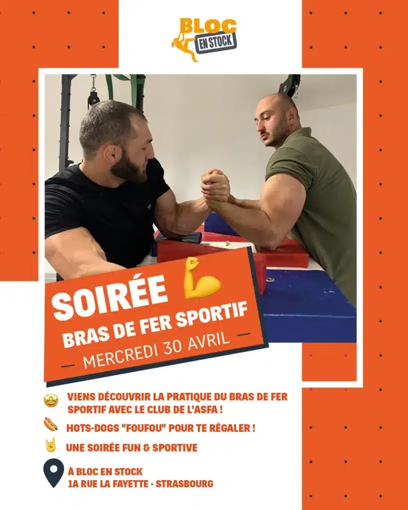 SOIRÉE BRAS DE FER