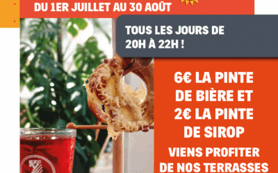 HAPPY HOURS – ÉTÉ
