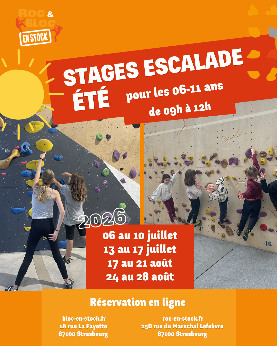 stage été